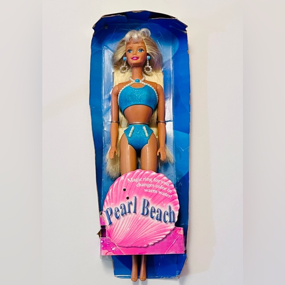 VTG Pearl Beach Barbie (Blonde) - Picture 1 of 4